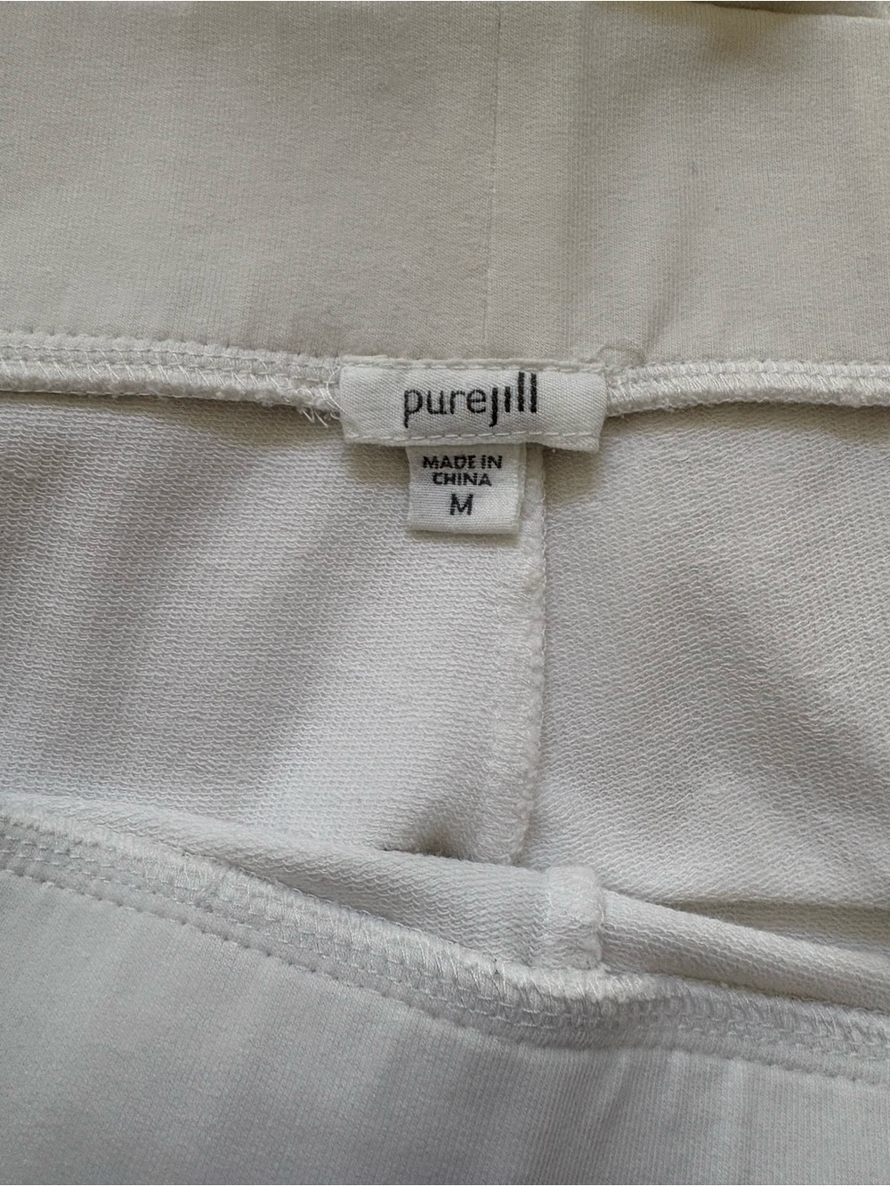 Pure Jill Women's Cream Pull-On Sweatpants - Soft Relaxed Fit